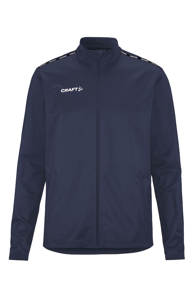 Craft Squad Go FZ Jacket M, Navy - Craft Vaatteet - 1915347-390000 - 1