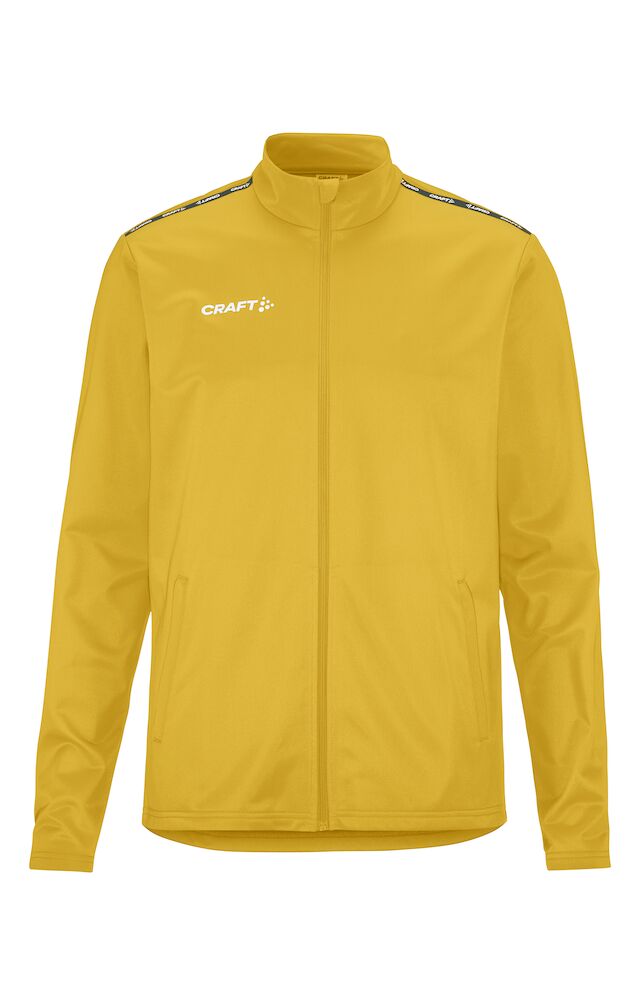 Craft Squad Go FZ Jacket M, Sweden Yellow - Craft Vaatteet - 1915347-552000 - 1