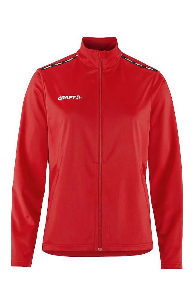 Craft Squad Go FZ Jacket W, Birght Red - Craft Vaatteet - 1915348-430000 - 1
