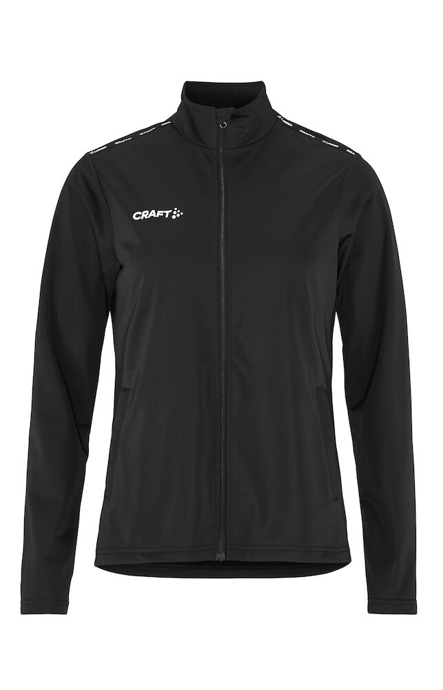 Craft Squad Go FZ Jacket W, Black - Craft Vaatteet - 1915348-999000 - 1