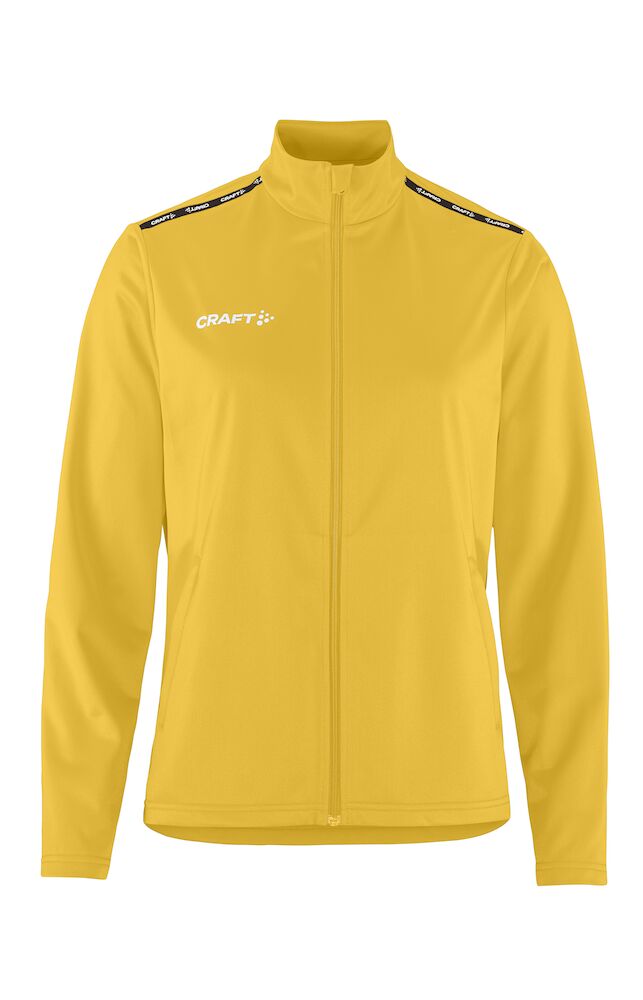 Craft Squad Go FZ Jacket W, Sweden Yellow - Craft Vaatteet - 1915348-552000 - 1