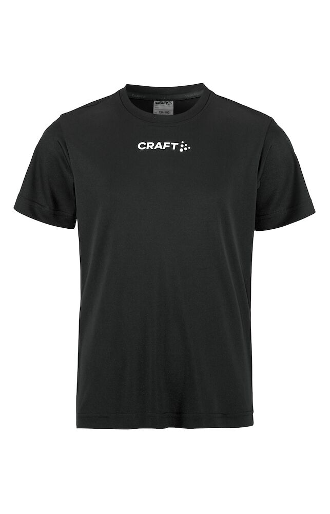 Craft Squad Go Function Tee JR, Black - Craft Vaatteet - 1915326-999000 - 1