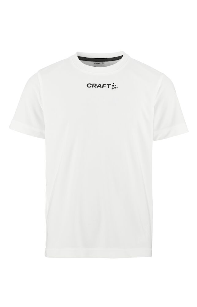 Craft Squad Go Function Tee JR, White - Craft Vaatteet - 1915326-900000 - 1
