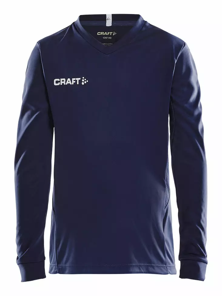 Craft Squad Jersey Solid LS Jr, Navy - Craft Vaatteet - 1906886-1390 - 1