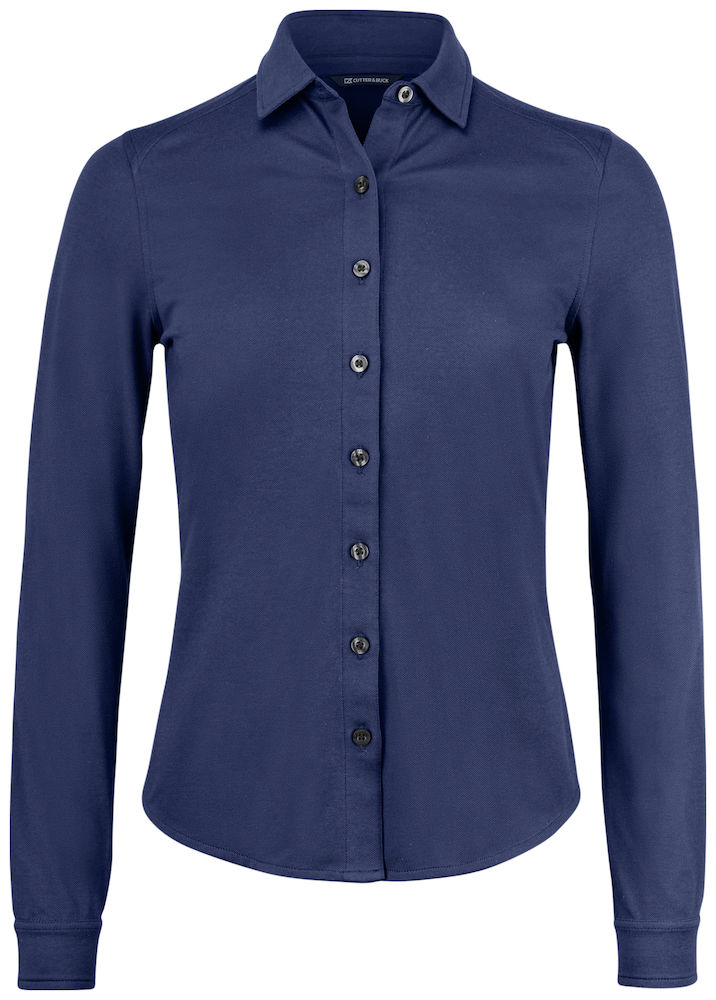 Cutter & Buck Advantage Shirt Ladies, Dark Navy - Cutter & Buck Vaatteet - 352411-580 - 1