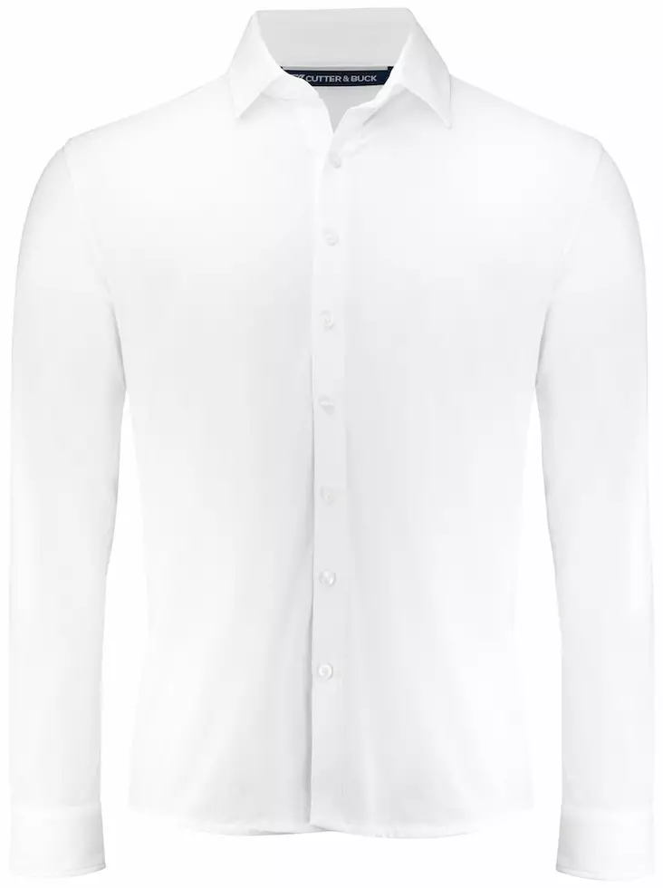 Cutter & Buck Hedley Stretch Shirt Men, White - Cutter & Buck Vaatteet - 352412-00 - 1