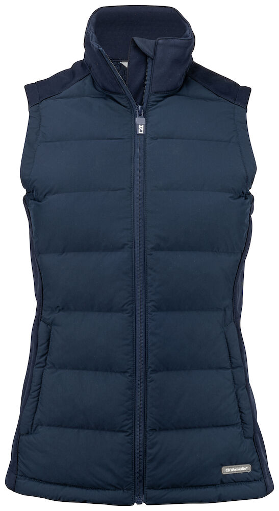 Cutter & Buck Oak Harbor Vest Ladies, Tummansininen - Cutter & Buck Vaatteet - 351477-580 - 1