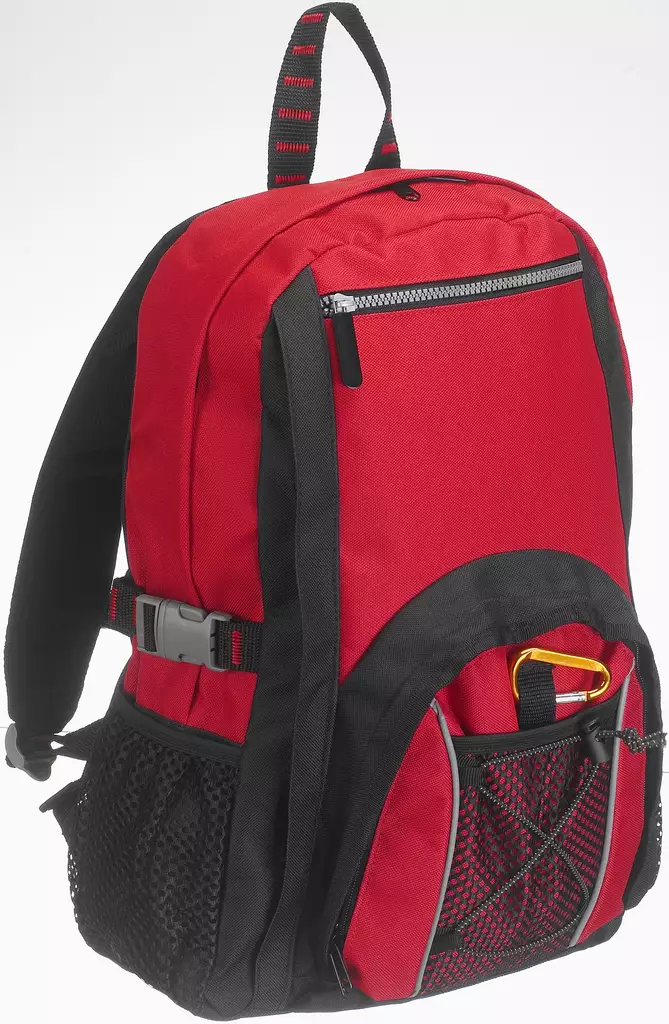 DoS Silver Line Daypack, Punainen - Tekstiilit ja Laukut - 158049-440 - 1
