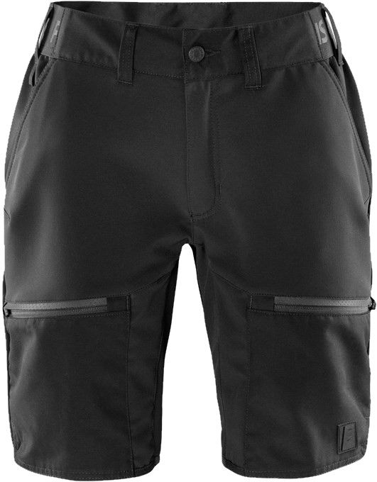 Fristads Carbon semistretch shortsit naisten, Musta - Fristads Työshortsit - 131300-940 - 1