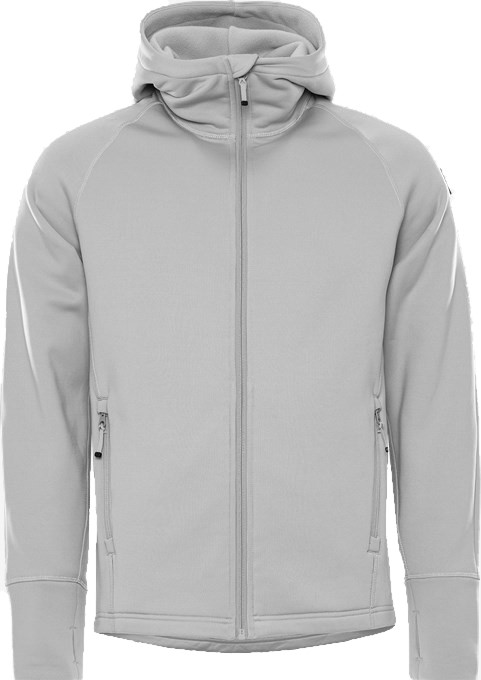 Fristads Cobalt Polartec® power stretch® huppari, Harmaa - Fristads Työpaidat - 301214-910 - 1