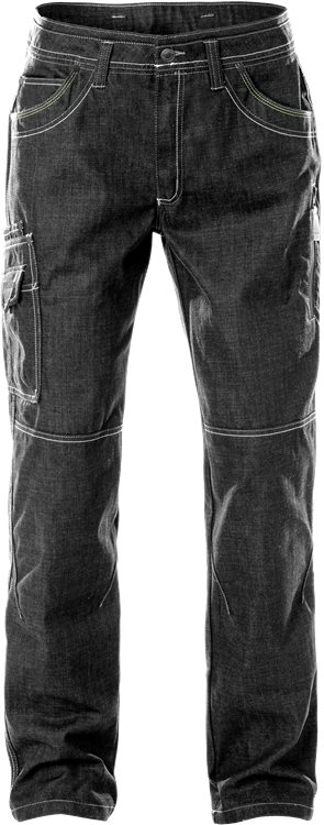 Fristads Denim housut 273 DY, Musta - Fristads Työhousut - 100264-940 - 1