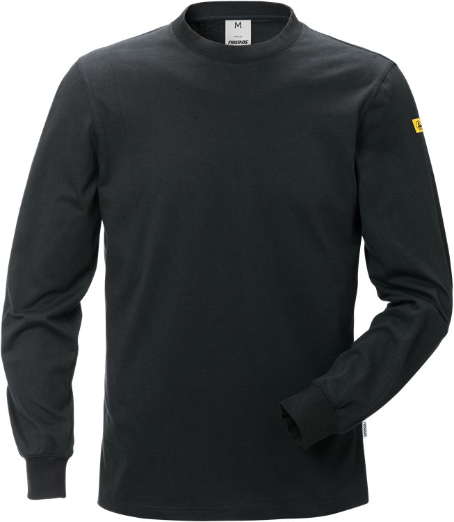 Fristads ESD pitkähihainen T-paita 7082 XTM, Musta - Fristads Työpaidat - 120958-940 - 1