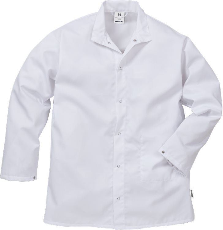 Fristads Elintarvike lyhyt takki 3003 P154, Valkoinen - Fristads Työtakit - 113841-900 - 1