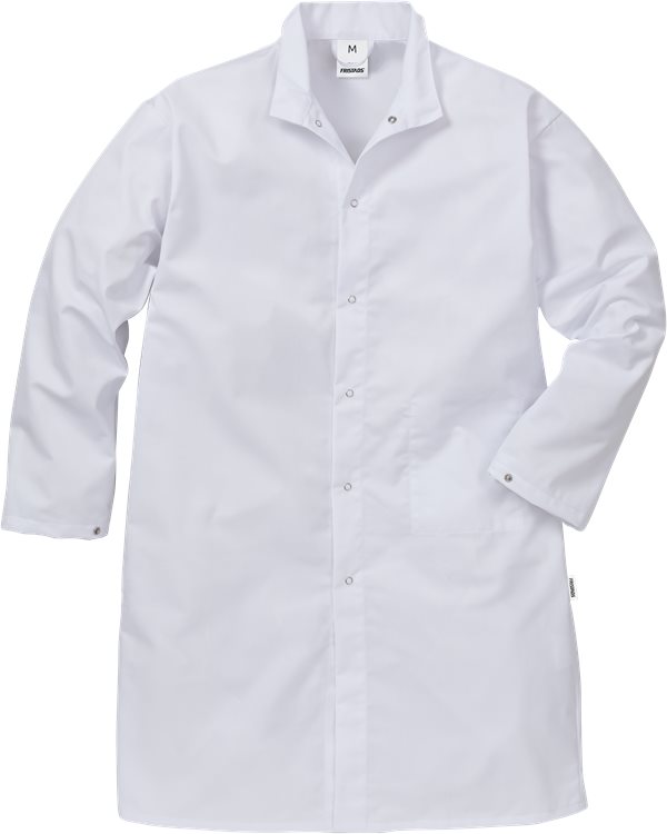 Fristads Elintarvike pitkä takki 3004 P154, Valkoinen - Fristads Työtakit - 113840-900 - 1
