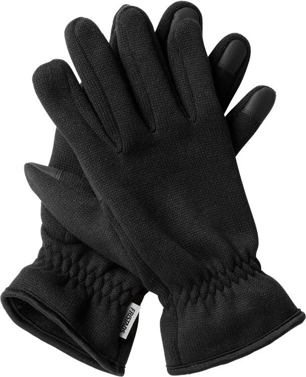 Fristads Fleecekäsineet 9188 PRKN, Musta - Fristads Asusteet ja Tarvikkeet - 127540-940 - 1