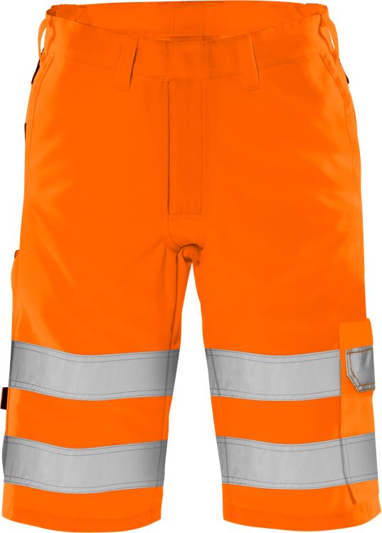 Fristads HV Green shortsit LK2 2650 GPLU, Hi-Vis Orange - Fristads Huomioshortsit - 134240-230 - 1