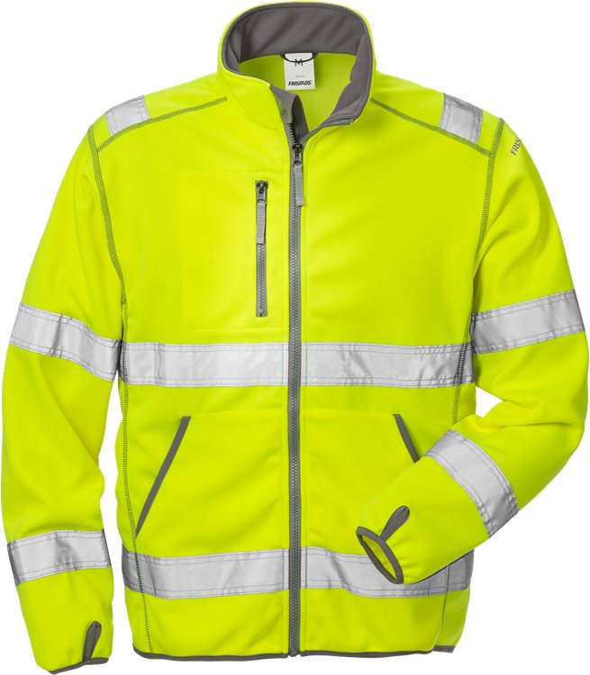 Fristads HV softshell takki LK3, 4840 SSL, Neonkeltainen - Fristads Huomiotakit - 101006-130 - 1