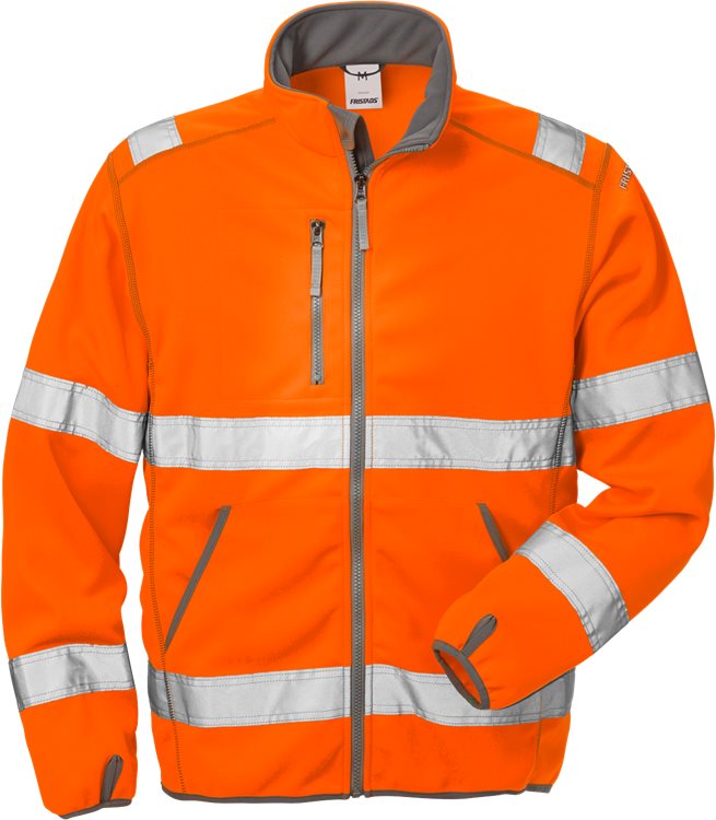 Fristads HV softshell takki LK3, 4840 SSL, Neonoranssi - Fristads Huomiotakit - 101006-230 - 1