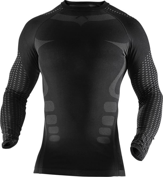 Fristads Pitkähihainen aluspaita 7402 FM, Musta - Fristads Asusteet ja Tarvikkeet - 127396-940 - 1