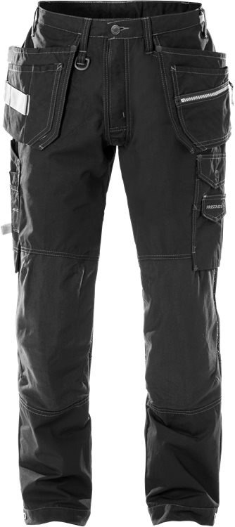 Fristads Rakentajan housut 2090 NYC, Musta - Fristads Työhousut - 113236-940 - 1
