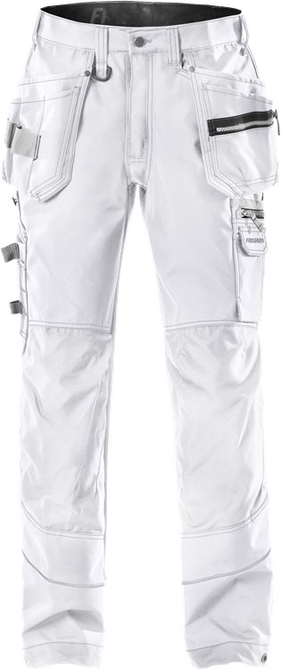 Fristads Rakentajan housut 2122 CYD, Valkoinen - Fristads Työhousut - 110313-900 - 1
