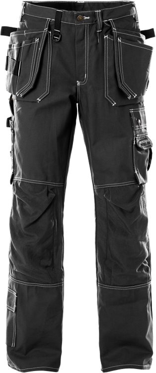 Fristads Rakentajan housut 250 FAS, Musta - Fristads Työhousut - 100280-940 - 1