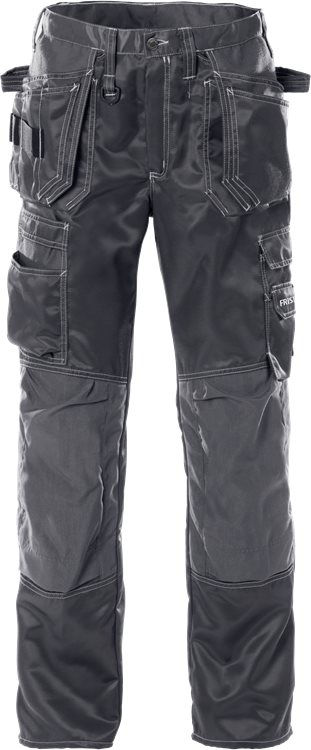 Fristads Rakentajan housut 255K AD, Harmaa - Fristads Työhousut - 100083-930 - 1