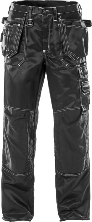 Fristads Rakentajan housut 255K AD, Musta - Fristads Työhousut - 100082-940 - 1