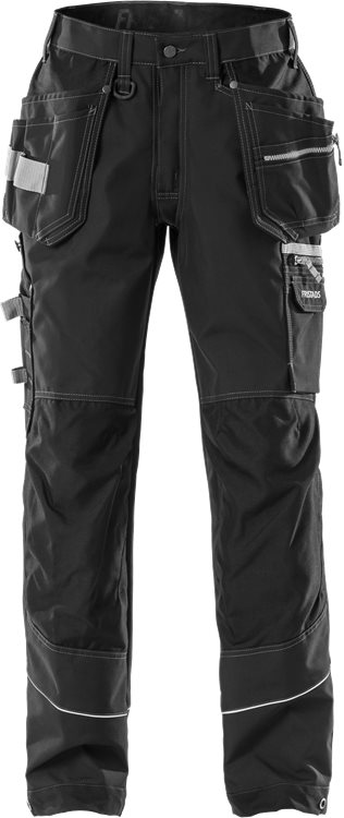 Fristads Rakentajan housut naiset 2115 CYD, Musta - Fristads Työhousut - 110317-940 - 1