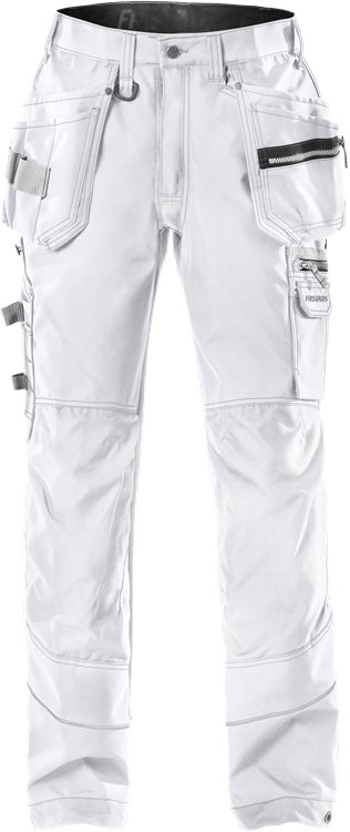 Fristads Rakentajan housut naiset 2115 CYD, Valkoinen - Fristads Työhousut - 110317-900 - 1