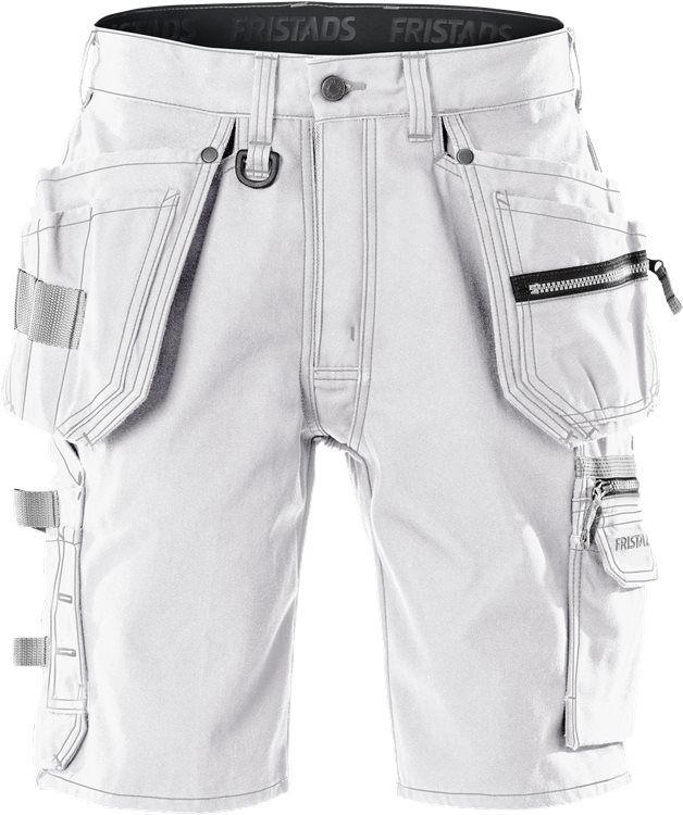 Fristads Shortsit 2102 CYD, Valkoinen - Fristads Työshortsit - 116701-900 - 1