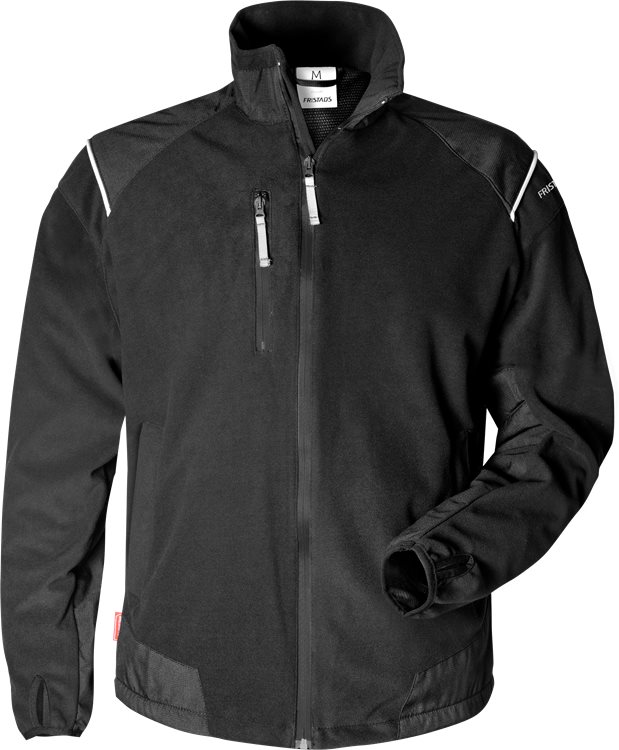 Fristads Windstopper fleecetakki 4844 GWT, Musta - Fristads Työtakit - 101035-940 - 1