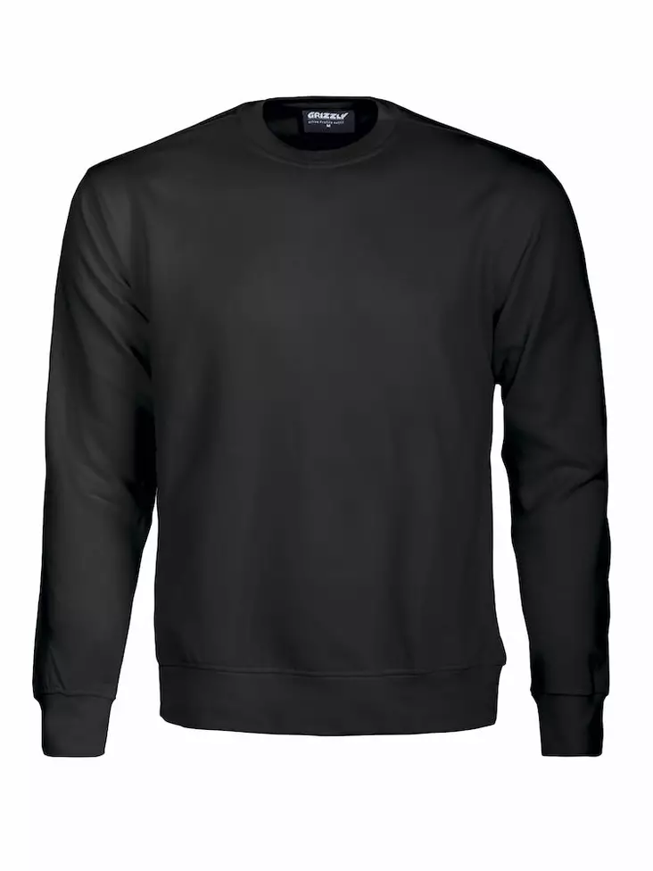 Grizzly Midland Crew, Musta - Grizzly Vaatteet - 150460-990 - 1