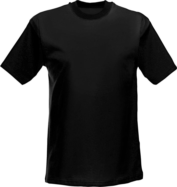 Hejco Charlie Unisex T-shirt, Black - Hejco Työvaatteet - 102156-940 - 1