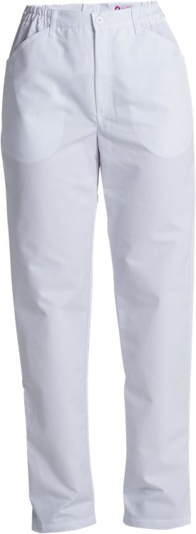 Hejco Elin Ladies Trousers, White - Hejco Työvaatteet - 102183-900 - 1