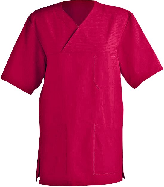 Hejco Lee Unisex Tunic, Raspberry Red - Hejco Työvaatteet - 102139-340 - 1