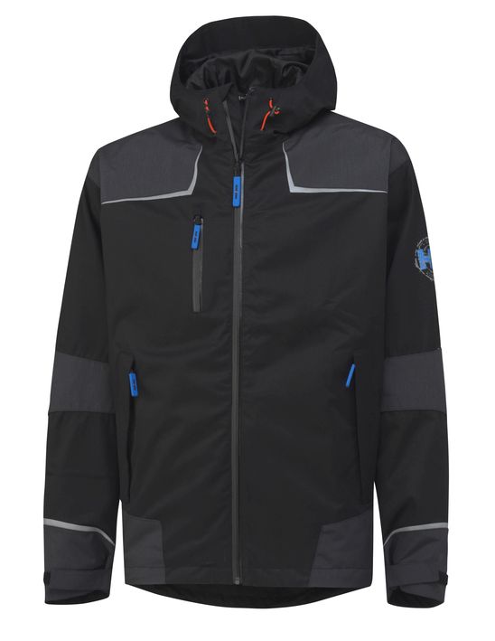 Helly Hansen Chelsea Shell Jacket, Musta - Helly Hansen Työtakit - 71047-990 - 1