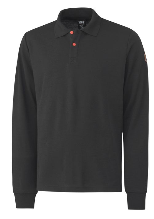 Helly Hansen Fakse Polo Shirt Fr, Musta - Helly Hansen Työpaidat - 75069-990 - 1