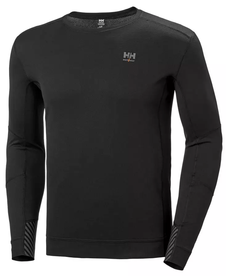 Helly Hansen HH Lifa Active Crewneck, Musta - Helly Hansen Asusteet ja Tarvikkeet - 75117-990 - 1