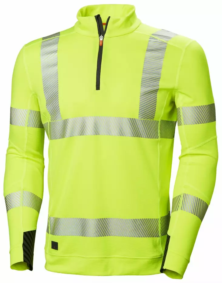 Helly Hansen HH Lifa Active Hi Vis Half Zip, Keltainen - Helly Hansen Asusteet ja Tarvikkeet - 75110-360 - 1