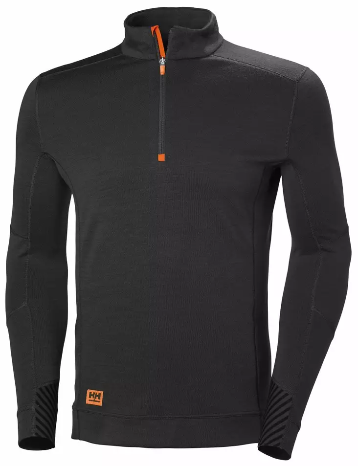 Helly Hansen HH Lifa Max Half Zip, Musta - Helly Hansen Asusteet ja Tarvikkeet - 75114-990 - 1