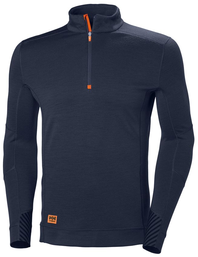Helly Hansen HH Lifa Max Half Zip, T.Sininen - Helly Hansen Asusteet ja Tarvikkeet - 75114-590 - 1