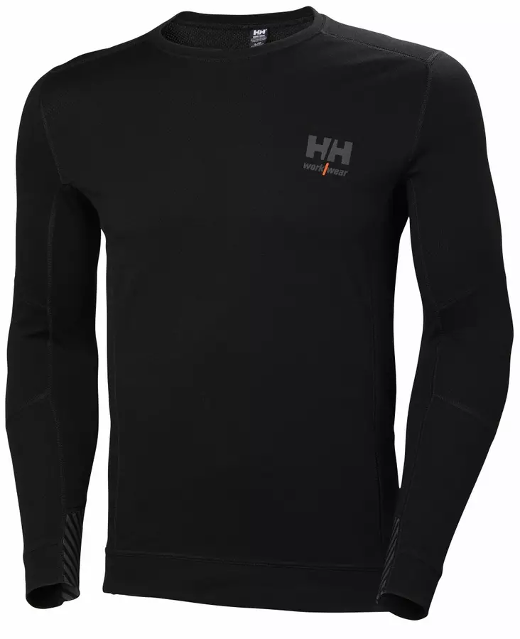 Helly Hansen HH Lifa Merino Crewneck, Musta - Helly Hansen Asusteet ja Tarvikkeet - 75106-990 - 1