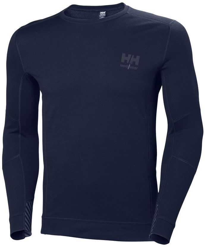 Helly Hansen HH Lifa Merino Crewneck, T.Sininen - Helly Hansen Asusteet ja Tarvikkeet - 75106-590 - 1
