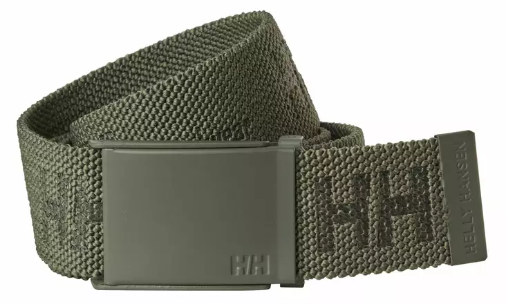 Helly Hansen HH Logo Webbing Belt, Army Vihreä - Helly Hansen Asusteet ja Tarvikkeet - 79528-480 - 1