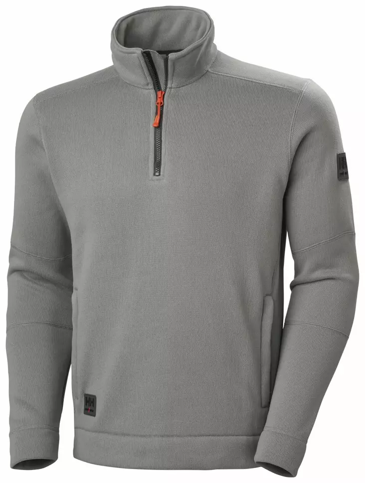 Helly Hansen Kensington 1/2 Zip Knitted, Harmaa - Helly Hansen Työtakit - 72251-930 - 1