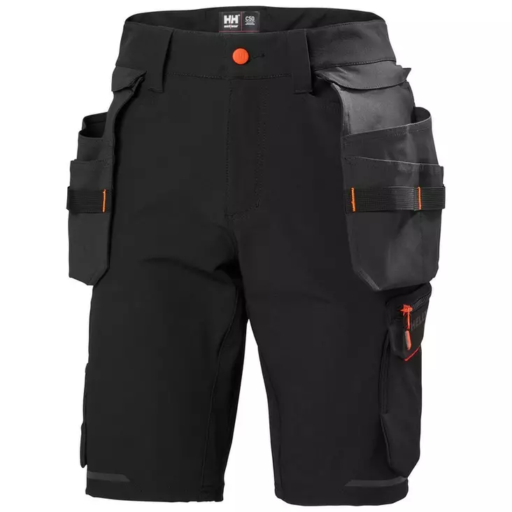 Helly Hansen Kensington Cons Shorts, 990 Black - Helly Hansen Työshortsit - 77578-990 - 1