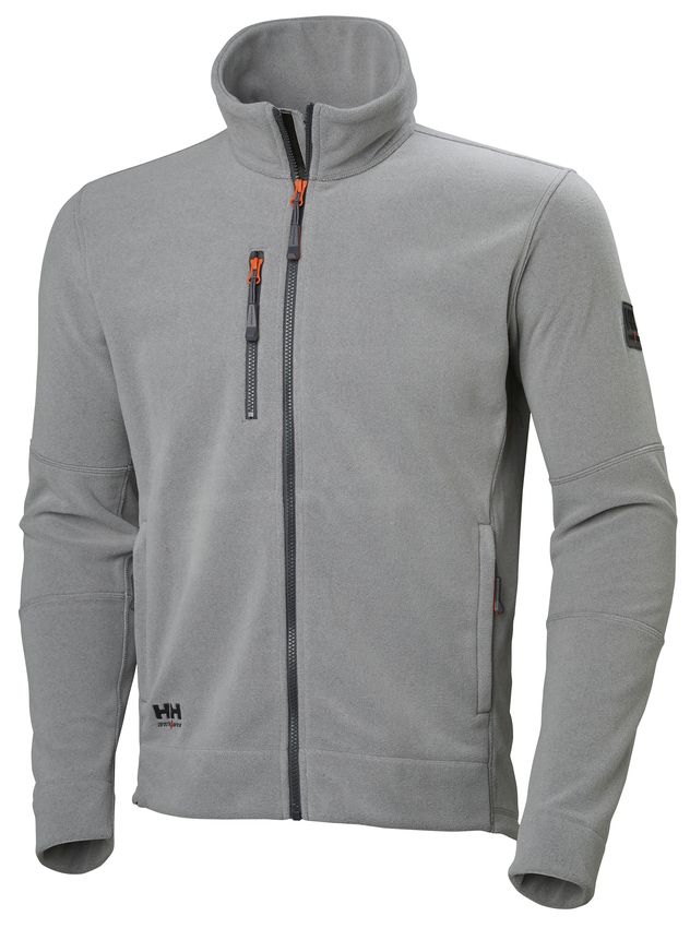 Helly Hansen Kensington Fleece Jacket, Harmaa - Helly Hansen Työtakit - 72158-930 - 1
