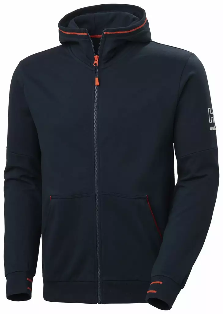 Helly Hansen Kensington Zip Hoodie, T.Sininen - Helly Hansen Työpaidat - 79243-590 - 1