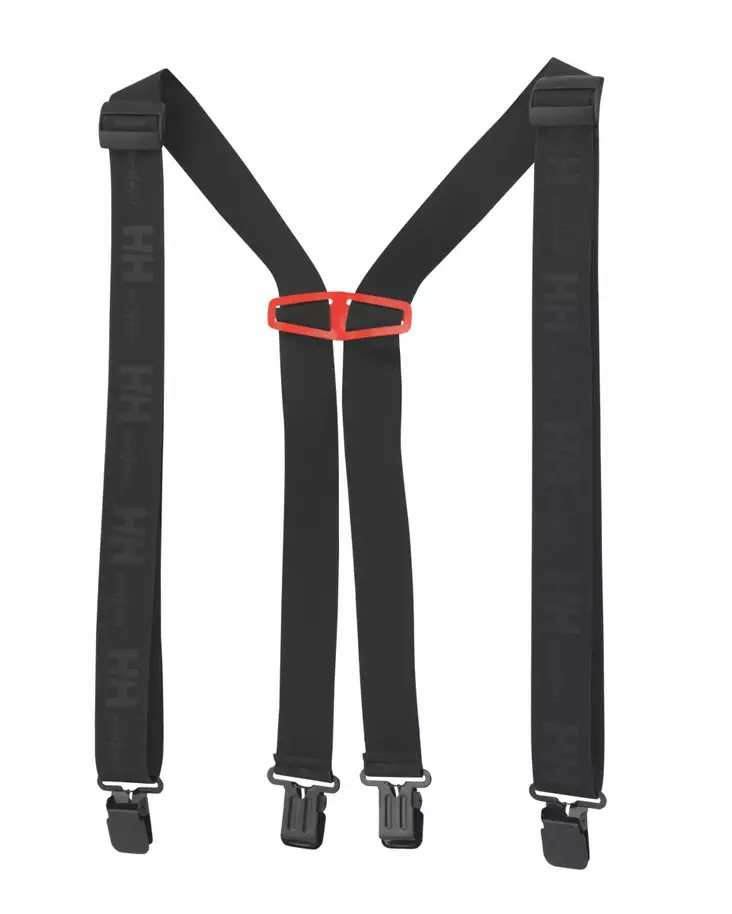 Helly Hansen Logo Suspenders, Musta - Helly Hansen Asusteet ja Tarvikkeet - 79523-990 - 1